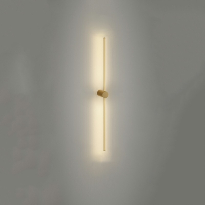 Modern Linear Wall Light Fixture Metal Sconce for Living Room