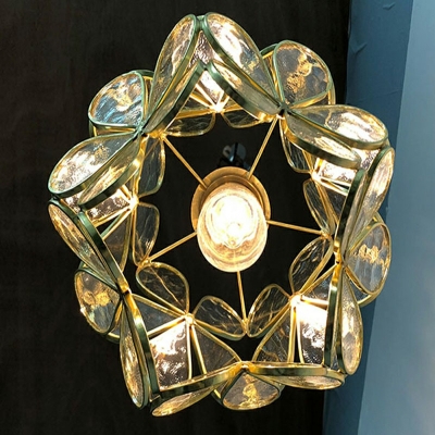 1-Light Pendant Light Minimalist Style Geometric Shape Metal Hanging Lamps