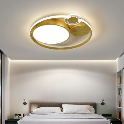 Flushmount Lighting Modern Style Acrylic Flush Mount Fixture for Living Room