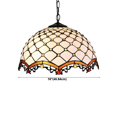 Tiffany Stained Glass Pendant Lighting for Dining Room and Living Room