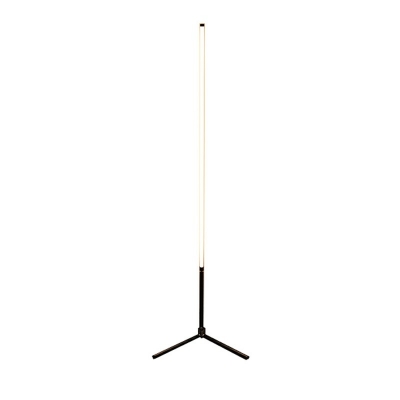 1-Light Floor Standing Lamp Contemporary Style Linear Shape Metal Warm Light Stand Up Lamps