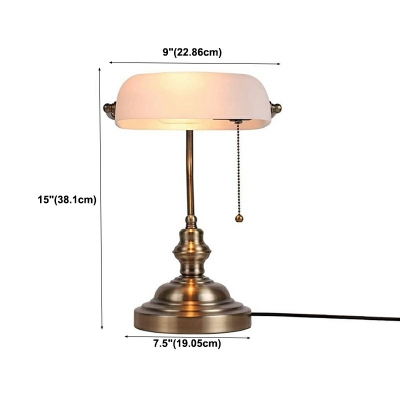 Contemporary Metal Table Lamps Single Light Table Light for Living Room