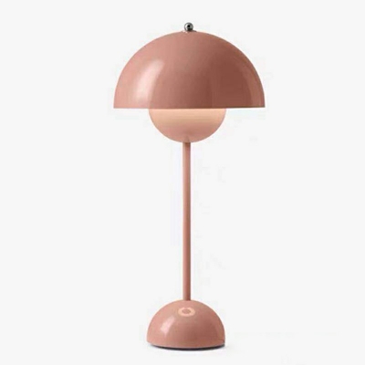 Contemporary Semicircle Nightstand Lamp Metal Reading Book Light for Bedroom