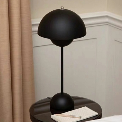 Metal Dome Night Table Lamps Modern Minimalism Table Light for Dinning Room