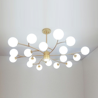 Modern Chandelier Pendant Light Nordic Bedroom Suspension Light