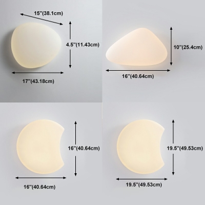 Modern Wall Sconce Lighting in Third Gear LED Lighting Wall Light Fixture for Bedroom