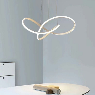 Pendant Light Contemporary Style Acrylic Hanging Light for Living Room