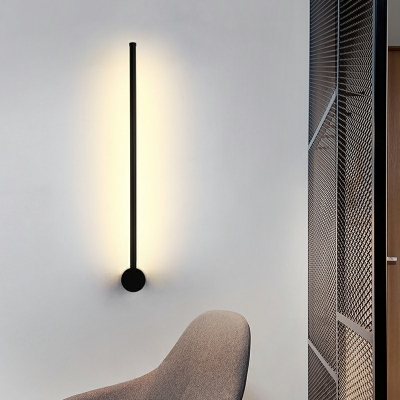 Simplicity Linear Wall Lighting Fixtures Metal Wall Mounted Light Fixture