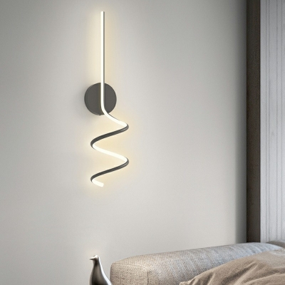 Wall Light Fixture Modern Style Acrylic Wall Sconce For Living Room