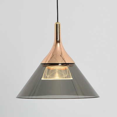 Contemporary Wide Flare Commercial Pendant Lighting Metal Pendant Light