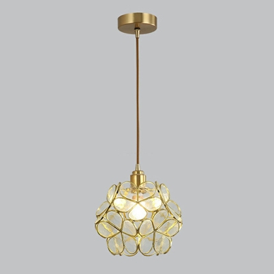 Glass Modern Hanging Lamp Minimalism Basic Pendant Lights for Living Room