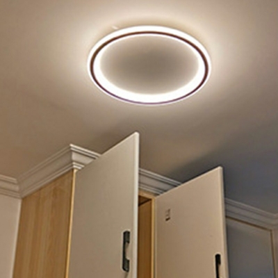 Led Flush Mount Ceiling Light Fixture Modern Minimalism Ceiling Light Fixture for Bedroom
