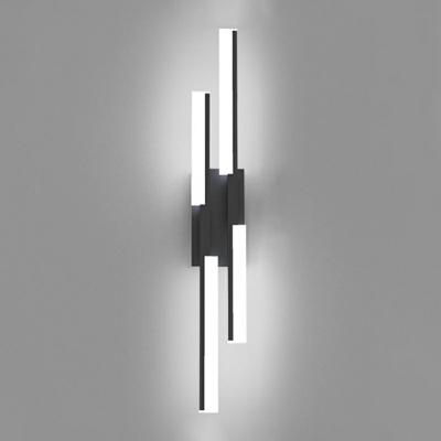 Metal Wall Lighting Fixtures Linear Shape LED Modern Wall Sconce Lighting