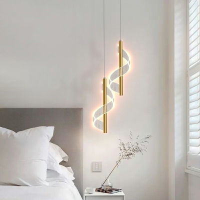 Ultra-Contemporary Metal Pendant Light Kit Led Pendant Light for Living Room