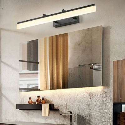 Vanity Wall Lights Contemporary Style Acrylic Vanity Lighting Ideas for Bathroom