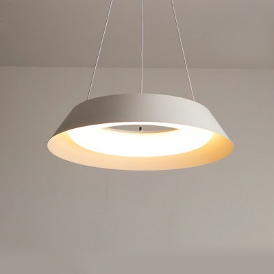 1-Light Hanging Lamps Modernist Style Geometric Shape Metal Chandelier Light Fixture