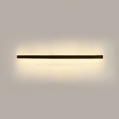 Contemporary Linear Wall Light Fixture Iron Sconces for Living Room