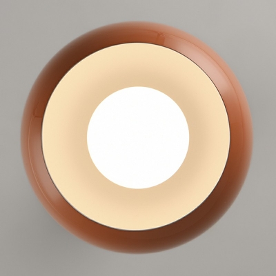Contemporary Warm Light Globe Pendant Light Fixture Clear Metal Suspension Pendant Light