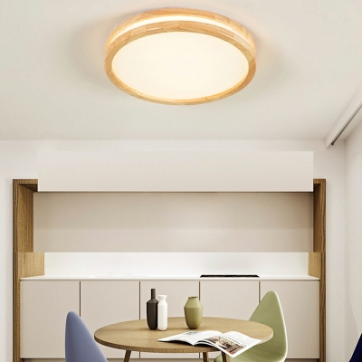 Flush Mount Fixture Modern Style Acrylic Flush Ceiling Light for Living Room