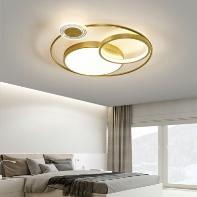 Flush-Mount Fixture Modern Style Acrylic Flush Mount Lamps for Living Room