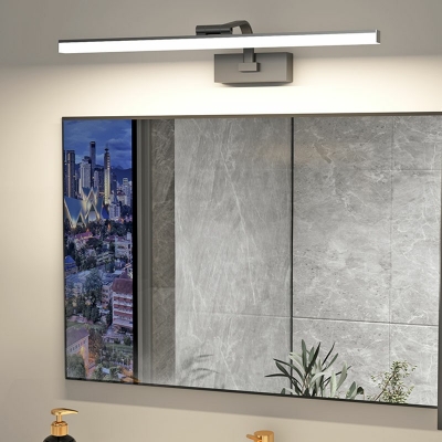 Linear Wall Sconce Lights Modern Metal 1-Light Wall Sconces for Bathroom