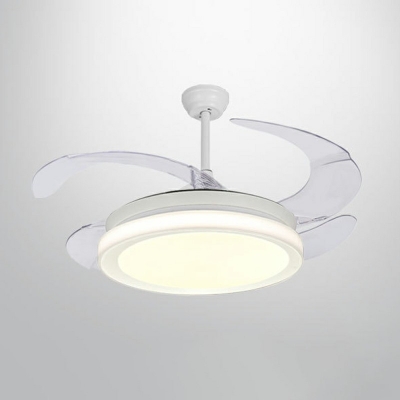 Nordic Style Chandelier Light Fixture Modern Minimalism Ceiling Fans for Living Room