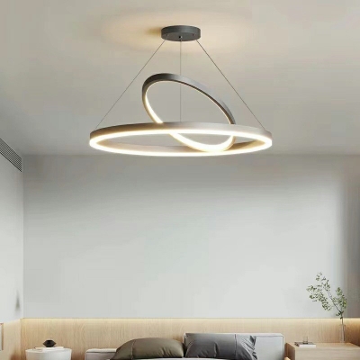 Pendant Light Kit Contemporary Style Acrylic Hanging Light Kit for Living Room