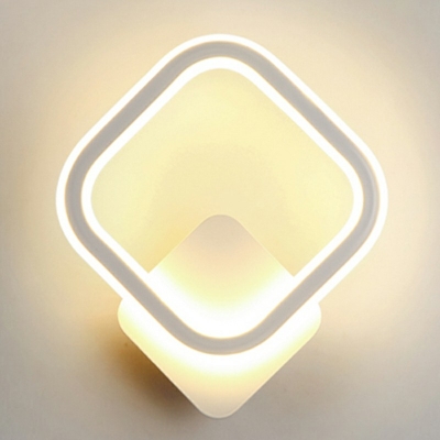 Silica Gel Shade Wall Light Fixture LED Lighting Modern Wall Sconce Lighting for Bedroom