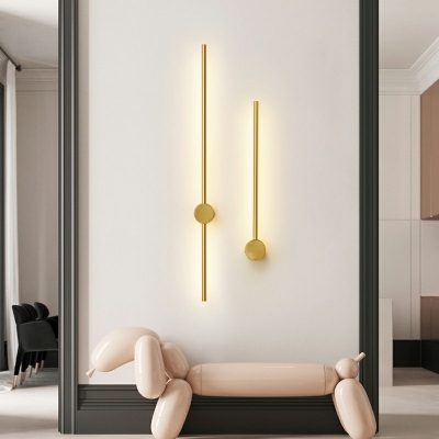 Wall Light Fixtures Nordic Sofa Background Full Copper Bedroom Sconce Light