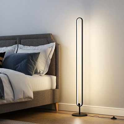 Linear Shape Floor Light LED Lighting Minimalism Style Floor Lamp