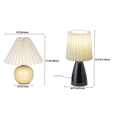 Contemporary Fabric Table Lamps E27 Lighting for Living Room