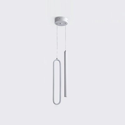 Contemporary Natural Light Circlet Hanging Pendant Lights Metallic Down Lighting Pendant