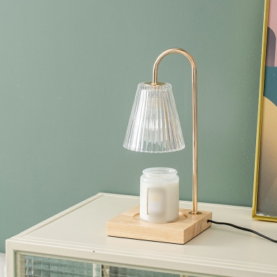 Contemporary Nightstand Lamp Glass Table Lamp (Without Aromatherapy Candles)