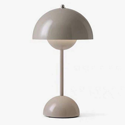 Contemporary Semicircle Nightstand Lamp Metal Reading Book Light for Bedroom