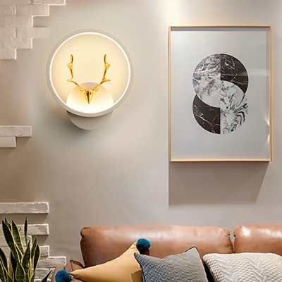 Contemporary Wall Light Fixture Metal Sconces for Living Room