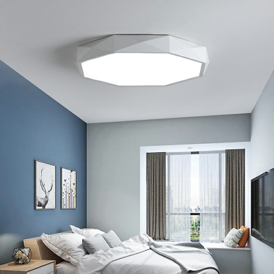 Flush Ceiling Light Modern Style Acrylic Flushmount Lighting for Living Room