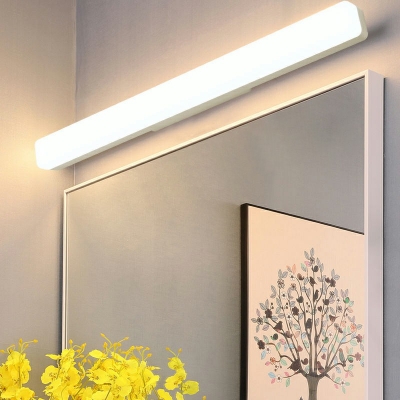 Vanity Mirror Lights Modern Style Acrylic Vanity Lighting Ideas for Bathroom