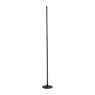 1 Light Contemporary Floor Lamp Linear Metal Floor Lamp for Living Room
