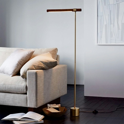 Contemporary Metal Floor Lamp LED Lighting for Living Room