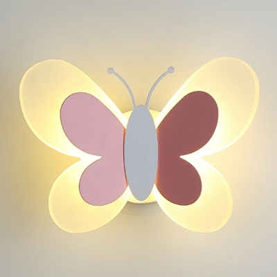 Modern Acrylic Wall Light Butterfly Wall Lamp for Living Room