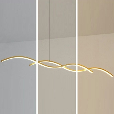 Modern Lighting Chandelier LED Metal Chandelier Lighting Fixture for Dining Room