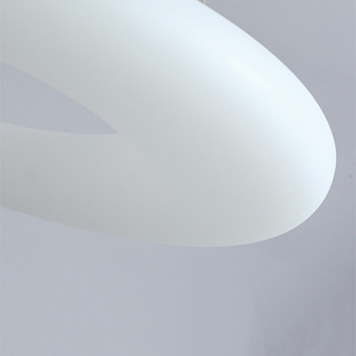 White Pendant Lighting Fixtures LED Lighting Modern Pendant Chandelier