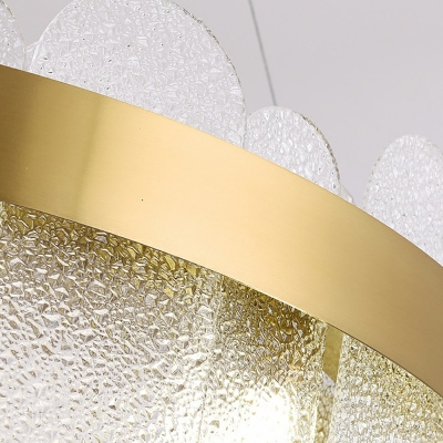 American Style Chandelier Glass Metal Chandelier Lighting Fixtures for Hotel