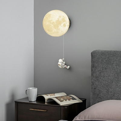 Contemporary Glass Wall Light Globe Wall Lamp for Living Room