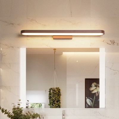 Contemporary Vanity Light Fixture Metal LED Light For Bathroom