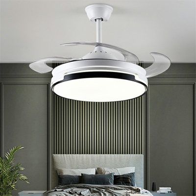 Modern Ceiling Fans Minimalism Chandelier Lighting Fixtures for Living Room