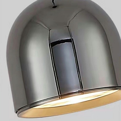 Modern Farmhouse Pendant Lighting LED Metallic Suspension Pendant