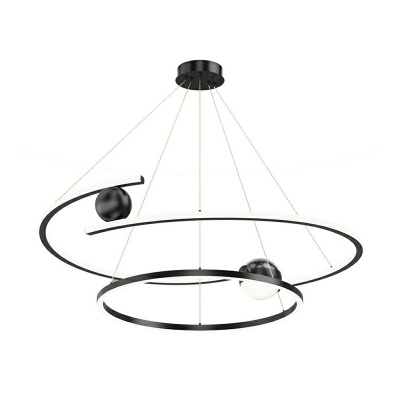 Pendant Lighting Modern Style Acrylic Hanging Lamps for Living Room