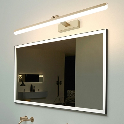 Vanity Wall Lights Ideas Modern Style Acrylic Wall Vanity Light for Bathroom