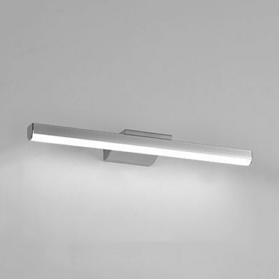 Wall Vanity Sconce Modern Style Acrylic Vanity Lamps Fixtures for Bathroom White Light